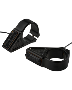 Joker Machine 05-303-1 Black Marker Lights Turn Signal 39mm Forks Amber LED 
