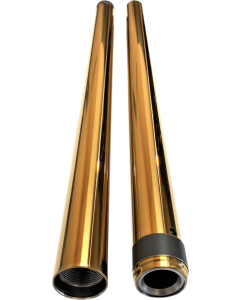 Pro One 105410G Fork Tube Gold TIN 41 mm 20.25" OE Repl 4589097 Harley 97-13