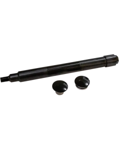 Klock Werks Black Flush Mount Front Axle 1" KWS-01-0611 Harley 00-07