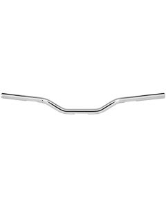 Biltwell 6008-1055 Chrome Tracker Mid 3" Rise 1" Handlebar Notched for TBW Harley