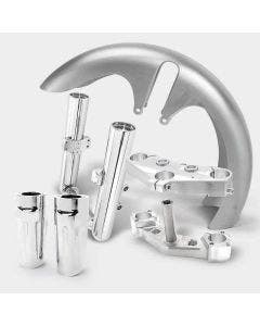 Hawg Halters 21" 23" Road Hawg Fat Wide Front Tire Package Kit Harley 14up