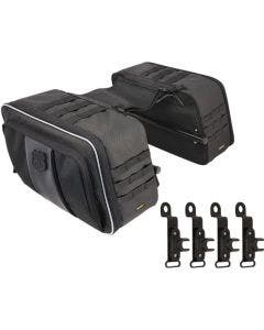 Nelson Rigg NR-400 Road Trip Saddlebags 13"x8.5"Waterproof w/ cover