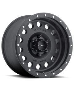 Method Race Wheels Hole Matte Black 17X8.5 5X5 5X127 ET +0mm Offset Rim Jeep