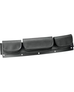 Hopnel Standard Tri-Pouch Windshield Pouch For Harley Flht 1986-1995 | HD3