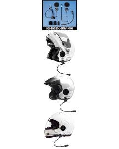 J&M Performance 801 Series Helmet Speaker Headset Universal HS-EHI801-UNV-XHO