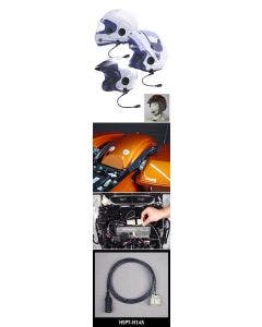 J&M Solo Headset Connection Harness Kit For 2014 Harley Flhx Streetglide