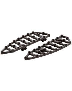 Arlen Ness 410-007 Black MX Billet Driver Floorboards Harley Softail M8 18-20