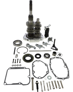 Baker Drivetrain Overdrive 6-Speed Gear Set OD6-401P-02 Harley Twin Cam 00-06