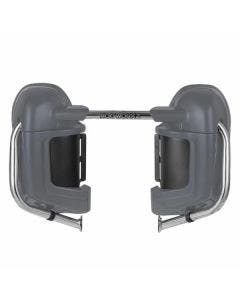 Hogworkz Lower Vented Fairing Lowers w/ Hardware Harley Touring Charcoal Denim