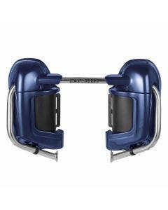 Hogworkz Lower Vented Fairing Lowers w/ Hardware Harley Touring Big Blue Pearl