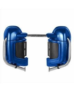 Hogworkz Lower Vented Fairing Lowers w/ Hardware Harley Touring Superior Blue