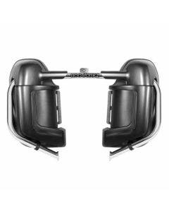 Hogworkz Lower Vented Fairing Lowers w/ Hardware Harley Touring Charcoal Pearl