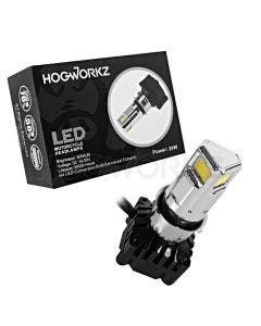 Hogworkz H4 LED Motorcycle Headlight Bulb - CREE 28W White 6000K