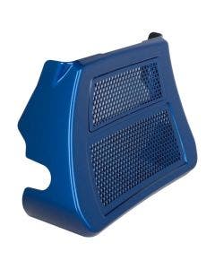 Hogworkz Blue Burst Oil Cooler Cover for 2023.5-2025 Harley Davidson Touring