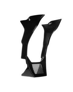Hogworkz Vivid Black Fairing Spoiler Kit for 22-25 Harley Davidson Low Rider ST