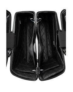 Hogworkz OEM Tapered Stretched Saddlebag Liners 14-24 Black w/ Black Stitching