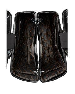 Hogworkz OEM Tapered Stretched Saddlebag Liners 14-24 Black w/ Orange Stitching