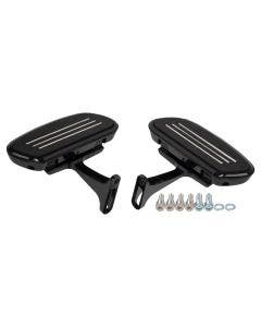 Hogworkz Passenger Floorboards for Harley Touring '94-'24 Black