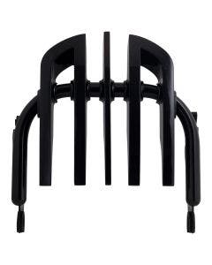 Hogworkz Black Detachable Stealth B2 Luggage Rack for Harley Touring '09-'24