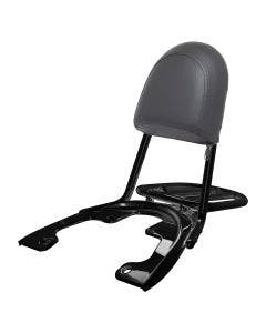 Hogworkz Black Sissy Bar Backrest / Luggage Rack for Harley V-Rod '07-'11
