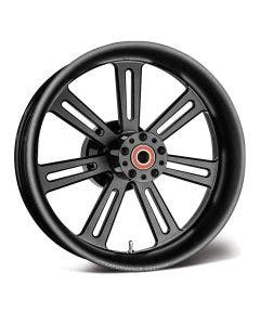 Performance Machine Black Sierra Rear Wheel 18x5.5 No ABS Dual Disc Touring 09-Up