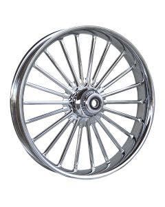 RC Components Illusion Chrome Wheel & Tire Package for Harley Models 