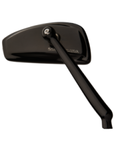 Arlen Ness 510-0046 Tearchop Forged Billet Mirror Black Right CNC Harley