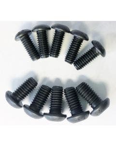 Black Harley Rear x5 Front x5 Brake Rotor Bolts Softail Dyna Touring HD