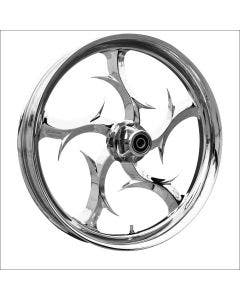Colorado Customs Chrome Impala Wheel & Tire Package for Harley Models 