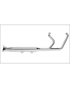 Supertrapp 2-Into-1 Internal Disc 3" Fishtail Exhaust Harley Softail FXS 07-11 1800-0552 18000552