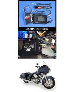 J&M ROKKER XXR 350 Watt 2-Channel Amplifier Kit 06-13 Harley Road Glide FLTR