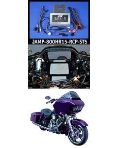 J&M ROKKER XXRP 800w 4-CH DSP Stage 5 Amp 15-20 Harley FLTR Rears / Lowers