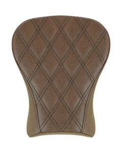Saddlemen Renegade Tour Brown Lattice Pillion Pad Seat Harley Softail 18-Up