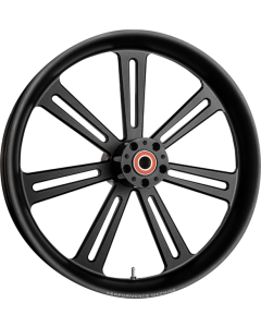 Performance Machine Black Sierra Front Wheel 21x3.5 Dual Disc No ABS Harley 08-Up