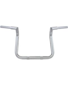 LA Choppers 1-1/4 Twin Peaks Handlebar Chrome 10 inch Rise Indian Challenger