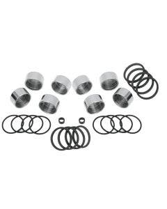 Drag Front Calipers Rebuild Kit OE Repl 44313-08 Harley Softail 08-14 Dyna 08-17