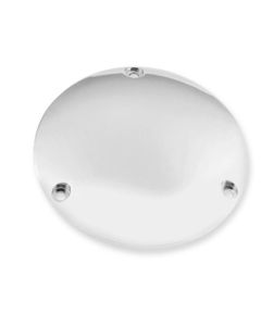 Chrome Smooth Domed 3 Hole Derby Cover for Harley Shovelhead Evolution BT 70-98 30-573 Repl OEM 94962-84T