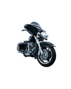 Kuryakyn 8643 Chrome Front Fender Accent (Trailing Edge) Harley FLH/T
