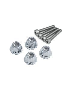 Kuryakyn 5721 Chrome Decorative Windshield Screws 15-20 Harley Road Glide FLTRX