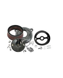 S&S Super Stock Stealth Stage 1 Air Cleaner w/ Rushmore Adapter 14-16 FLH/T | SS170-0061 & SS170-0261