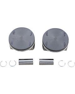 Drag Replacement Coated Piston Kit 4.010 Bore Harley Milwaukee Eight 114 17-Up