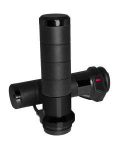 Koso North America AX068K00 Black Titan-X Heated Grips Harley Electric Throttle