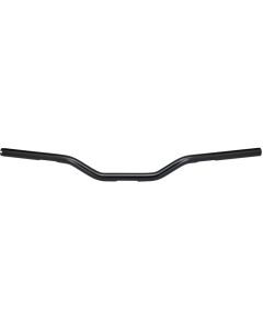 Biltwell 6308-2015 O/S Tracker Mid Black 1" TBW Slotted Handlebar Harley