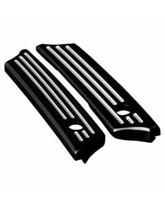 Hogworkz HW129132 3rd Degree Harley Saddlebag Latch Covers Harley FLH 14-21