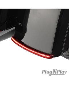 Ciro 40141 Fender Blade Light Smoke Lens LED Run Turn Brake Harley Trike 09-Up
