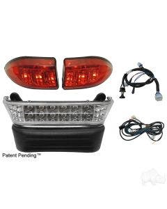 Red Hawk LGT-306LB LED Light Bar & Taillight Kit Club Car Precedent Golf Cart Electric