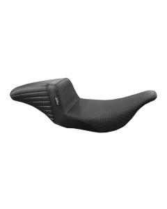 Le Pera LH-597BW Kickflip Seat Basket Weave Harley 97-07 Touring FLHT/FLTR