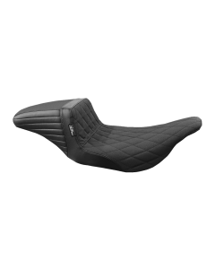 Le Pera LH-597DD Kickflip Seat Double Diamond Harley 97-07 Touring FLHT/FLTR