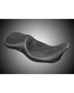 Le Pera Maverick Daddy Long Legs Seat Diamond Stitch HR2 Inlay FLH/FLT '23-'24