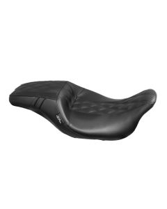 Le Pera LK-987GT2 Black Double Diamond Outcast GT2 Full Length Seat FLH/T 08-Up
